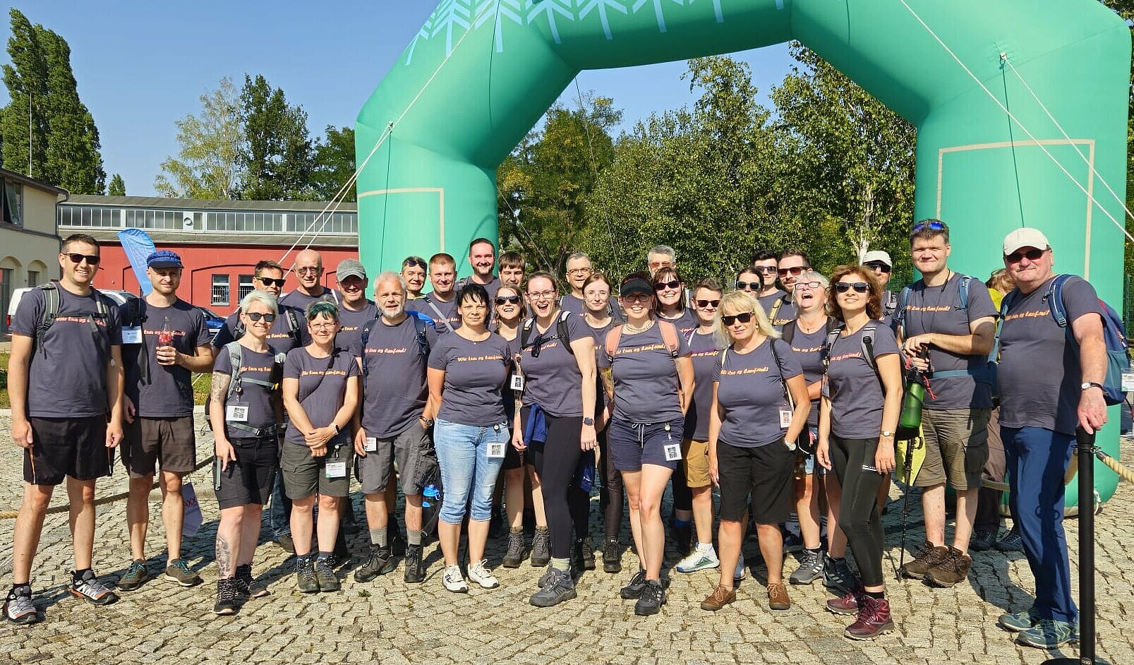 Gruppenfoto AdventureWalk 2024 - LFT Metall