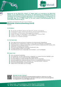 Image - Download Stellenausschreibung in der Verwaltung als Arbeitsvorbereiter 