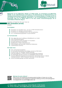 Image - Download Stellenausschreibung in der Produktion als Schweißer 